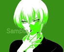 権利譲渡込み！ご希望のNFTアートをお描き致します 可愛い、かっこいい。目を引く人物絵をご希望の方はこちら！ イメージ8