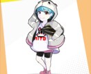 アニメ・アメコミ風のデフォルメイラストを描きます SNSアカウント用に自身のデフォルメイラストはいかがですか？ イメージ8