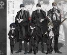 彩度低めでお洒落な立ち絵作成します スーツのキャラクターお任せ下さい！！割引実施中！！ イメージ3