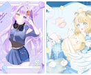ふわふわ甘くて可愛い女の子を描きます 丁寧なヒアリングであなたの可愛いをぎゅっと詰め込みます！ イメージ2