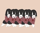 落ち着いた色使いで貴方のSNSアイコンお描きします くすみカラーや落ち着いた色合いが得意です。ミニキャラもOK。 イメージ2