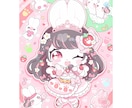 かわいいアイコンイラスト制作します ＊かわいいイラスト描きます！＊ イメージ6