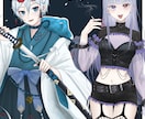 商用◎アイコン・キャラクター立ち絵描きます SNSはもちろん、Vライバー活動、TRPGなどにも利用可能！ イメージ1