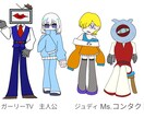 カートゥーン調立ち絵を描きます 納品最短二日、TRPG向け、差分一種付き イメージ2