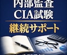 内部監査・CIA試験の継続学習サポートします 内部監査・CIA試験の学習サポート｜継続相談に乗ります イメージ1