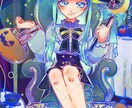 カラフルな1枚絵描きます ビビットカラーで可愛く明るい絵をお送りします！ イメージ5