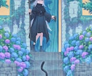 あたたかい世界観のイラストを描きます 一枚絵、サムネイル、MVイラスト、立ち絵など イメージ9