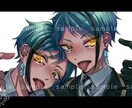 イラスト制作いたします アイコン、サムネイラスト、ブログのヘッダー、キャラ立ち絵など イメージ8