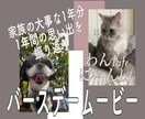 大切な家族の1年をおまとめします 大切な家族との思い出振り返りmovie イメージ1