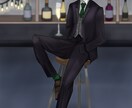 シックなイラストを描かせて頂きます ご要望に合わせ、様々な雰囲気のイラストを描くことも可能です。 イメージ3