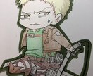 初心者ですがアニメのイラストを描かせて頂きます 線画や白黒・色付き等のイラストでハガキに心を込めて描きます。 イメージ3