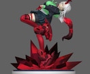 3Dプリンタ用のフィギュアデータ作ります 3Dプリンタで印刷する用のフィギュアデータを作ります イメージ3
