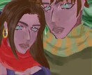 夢絵、同人誌の表紙、立ち絵、バストアップ描きます あなた用のイラストを描きます。 イメージ5