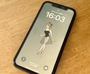 スマホのロック画面＆ホーム画面 描きます オリジナルキャラでスマホの壁画を描きます イメージ4
