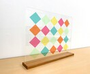 オリジナルの飛散防止パーテーションが作れます デザイン性のあるオリジナルのパーテーションはいかがでしょうか イメージ2