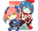 加工、商用利用OK！デフォルメキャラ描きます 可愛くて高解像度のイラスト描きます！ イメージ2