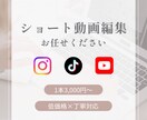 SNS用ショート動画編集します 「思わず最後まで見てしまう」ショート動画を丁寧に制作します✨ イメージ1