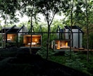 別荘・Villaの外・内観パースを制作いたします 【 NOT A HOTEL 】のクオリティさほど制作できます イメージ8