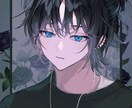 色使いでキャラを引き立たせるようなイラスト描きます 歌い手・VTuberなど活動用イラストが欲しい方へ イメージ2
