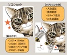高クオリティ！可愛いドアップ猫アイコン描きます 個人で楽しむうちの子グッズ化OK／イラスト／動物／ペット イメージ3
