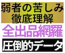 完全版　弱者の生きづらさの深刻な実態を網羅します 弱者を専門分析　480データが導き出す弱者理解・擁護　決定版 イメージ1