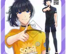 オリジナルの立ち絵描きます SNSで活動で使うキャラクターイラスト制作承ります！！ イメージ7