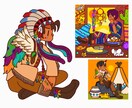 シンプルなタッチのイラストを描きます Photoshop、pdf、jpg、png形式 イメージ3