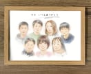 還暦祝いにも！記念日にぴったりの似顔絵描きます A4サイズ似顔絵♪シンプルかわいい愛されプレゼント イメージ6