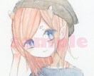 かわいいSNSのアイコン描きます 透明水彩、デジタルお好きな方をお選びいただけます！ イメージ4