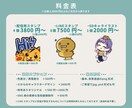 見やすい！かわいい！スタンプとイラストを制作します キャラクターデザインも可！配信/LINEスタンプとSDキャラ イメージ2