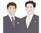 リアルよりの似顔絵作成します 名刺やプレゼントに最適。簡単なイラストも作成します。 イメージ8