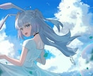 VTuber・配信者向けの高品質な一枚絵作成します 様々な活動で使える一枚絵を、心を込めてお描きします イメージ7