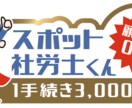 社労士が社会保険手続きの質問・相談に答えます 年金事務所、労基署、ハロワに出す届出の質問・相談に答えます イメージ1