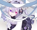 即納3日！：アニメ塗りで可愛いイラスト提供します 条件によって即納品可能！可愛いきらきらしたイラストです♡ イメージ2