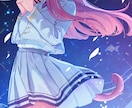 可愛らしい・綺麗なイラストを描きます アイコン・ヘッダーなど色んな用途のイラストを制作します！ イメージ4
