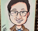写真から似顔絵の作成をします 誇張しすぎないシンプルな似顔絵あなたの魅力を引き出します イメージ7