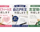 転職活動や就活の自己PR文を作成します あなたの強みが伝わる自己PRを作成します イメージ1