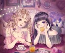 女の子のイラスト描きます アイコン、イメージイラスト、ポスター、背景、表紙、ヘッダー等 イメージ5