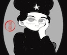 アングラ・サブカルイラスト制作致します アングラ ダーク サブカル ガロ系 不穏 暗め レトロ イメージ1