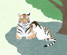 ほんわかイラスト描きます ヘッダーや壁紙などでご利用いただけます。 イメージ1