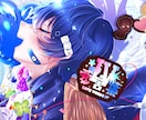 SNS用等幅広いイラストを描きます サムネ/アイコン/挿絵…かわいいからかっこいいまで！ イメージ4