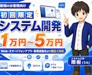 新規向け初回限定でシステム開発します AI,Web,スマホ,デスクトップ,業務自動化1〜5万円対応 イメージ1