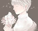スタイリッシュで繊細、雰囲気のあるイラスト描きます 格好良い/可愛い/ちび絵、ニーズに合わせ丁寧に制作いたします イメージ6