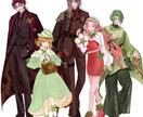 SNSアイコンから全身立ち絵まで！イラスト描きます イメージのズレを防ぐ丁寧なヒアリングで、理想の姿を描きます イメージ4