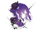 綺麗で印象に残る表紙絵、一枚絵、動画用にも描きます 安定したクオリティ、10代後半〜20代が得意です！ イメージ1