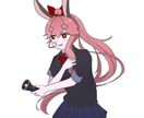 アニメーションも可能！TRPG用立ち絵制作します かわいくてシンプルな立ち絵を作成します！ イメージ2
