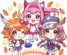 グッズイラストお描きします 自分のグッズを作ってみたいという方にイラストを提供します！ イメージ1
