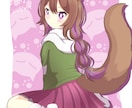 商用OK！【可愛い】人物イラストを描きます アニメ塗り風のメリハリがありつつも柔らかい絵が得意です！ イメージ1
