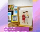 水彩で「夢のお洋服を着たお子さま」を描きます 小さな頃の“夢”という宝物をオーダーメイド似顔絵に！ イメージ6
