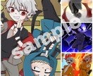 SNSアイコン描きます 一次創作、二次創作問わず受け付けてます イメージ1
